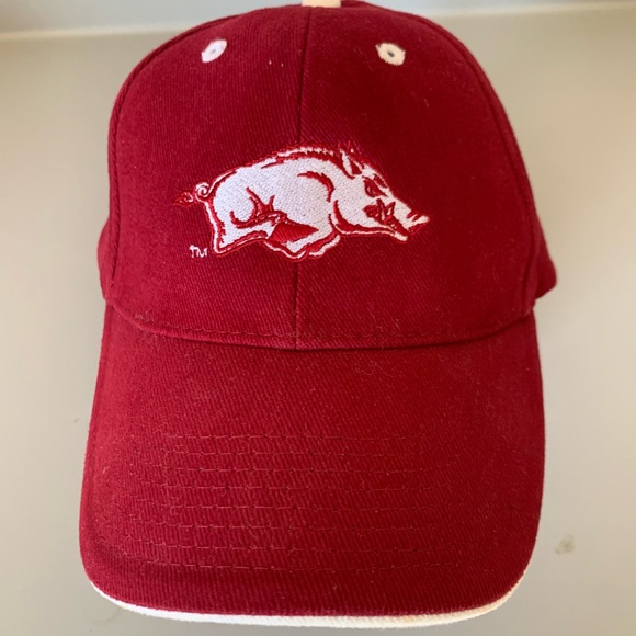 Arkansas Razorbacks hogs football/baseball cap - Picture 1 of 5